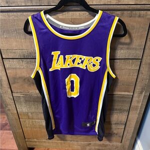 Purple and Yellow Lakers Westbrook Jersey